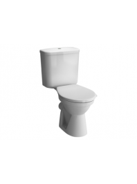 VITRA MILTON CLOSE COUPLED TOILET WITH SOFT CLOSE SEAT