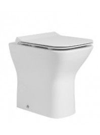 TAVISTOCK STRUCTURE COMFORT HEIGHT  BACK TO WALL PAN COMPLETE WITH SOFT CLOSE SEAT