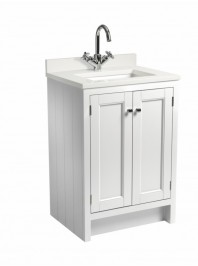 ROPER RHODES HAMPTON 600 UNDERSLUNG BASIN UNIT CHALK WHITE