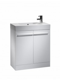 TAVISTOCK KOBE 700MM FREESTANDING UNIT COMPLETE WITH CERAMIC BASIN GLOSS WHITE