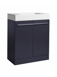 TAVISTOCK KOBE 700MM FREESTANDING UNIT COMPLETE WITH CERAMIC BASIN STORM GREY