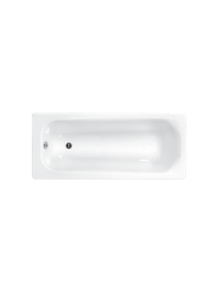 Carron britannia 1700x700mm single ended carronite bath white