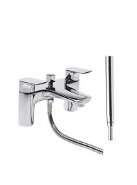 TAVISTOCK STRIKE BATH SHOWER MIXER & HANDSET CHROME