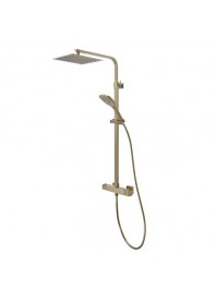 Roper rhodes RECITE DUAL FUNCTION BAR VALVE SHOWER SYSTEM - BRUSHED BRASS