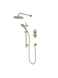 Roper rhodes UNITY DUAL FUNCTION CONCEALED SHOWER SYSTEM - BRUSHED BRASS