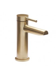 Roper rhodes STORM-NOVA BASIN MIXER WITH CLICK WASTE - BRUSHED BRASS