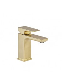 Roper rhodes METRIC BASIN MIXER WITH CLICK WASTE - BRUSHED BRASS