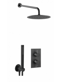 JTP Vos Shower Combination 2 Outlet Matt Black1