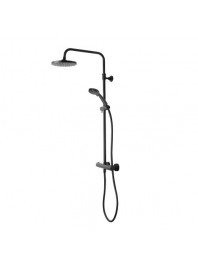 TAVISTOCK MERIT DUAL FUNCTION DIVERTER BAR VALVE SHOWER SYSTEM BLACK