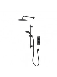 Tavistock MERIT DUAL FUNCTION DIVERTER CONCEALED SHOWER SYSTEM BLACK